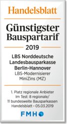 LBS Landesbausparkasse NordWest im Marktgebiet Berlin und Niedersachsen