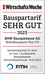 BHW Bausparkasse Die besten Bauspartarife bei 10 Jahre Ansparzeit