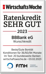 BBBank eG Die besten bonitätsunabhängigen Ratenkredite 2023