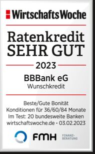 BBBank eG Die besten bonitätsunabhängigen Ratenkredite 2023