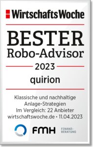 quirion Die besten Robo Advisor mit Sparplänen