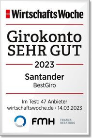 Santander Die besten Girokonten mit persönlichen Service