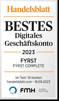 FYRST Geschäftskonten per App 