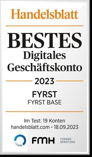 FYRST Geschäftskonten per App 