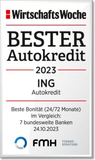 ING Die besten Autokredite für Neu- und Gebrauchtfahrzeuge