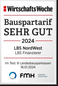 LBS Landesbausparkasse NordWest im Marktgebiet Berlin und Niedersachsen Die besten Bauspartarife bei 10 Jahre Ansparzeit