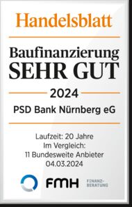 PSD Bank Nürnberg Die besten Bauzinsen  2024