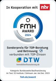 DTW-Immobilienfinanzierung FMH-Award 2024