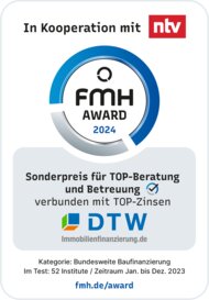 DTW-Immobilienfinanzierung FMH-Award 2024