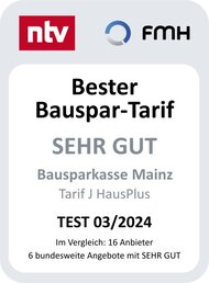 BKM Bausparkasse Mainz Die besten Bauspartarife bei 10 Jahre Ansparzeit mit 200 € p.M.