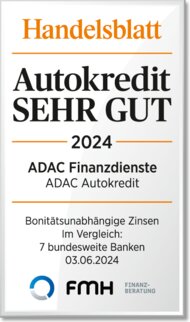 ADAC Finanzdienste Bester Autokredit