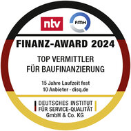 DTW-Immobilienfinanzierung Finanz-Award 2024