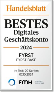 FYRST Die besten digitalen Geschäftskonten